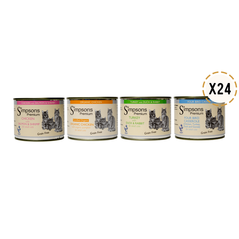 Cat Mixed Tin Package 24 x 200g
