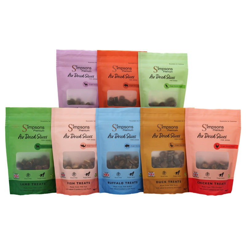 Air Dried Treats Mixed Package 8 x 100g