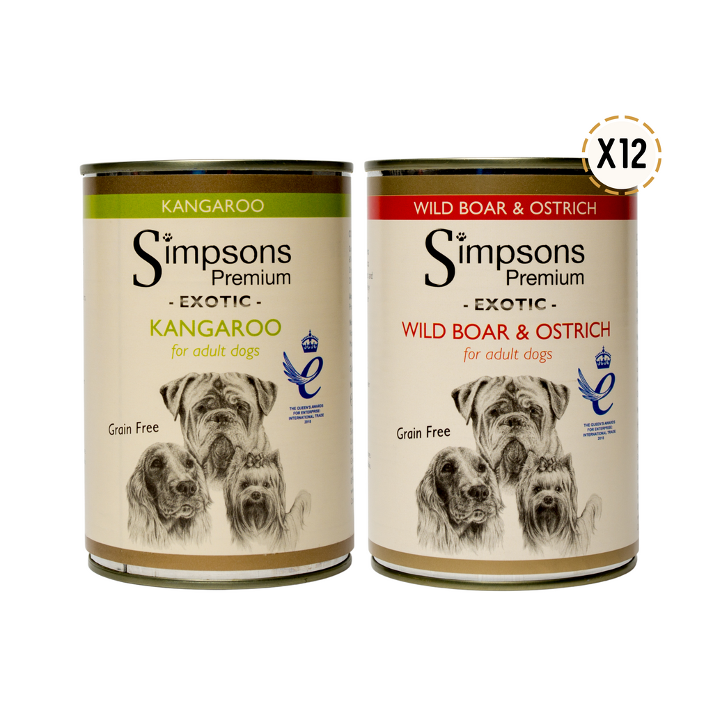 Simpsons online dog food