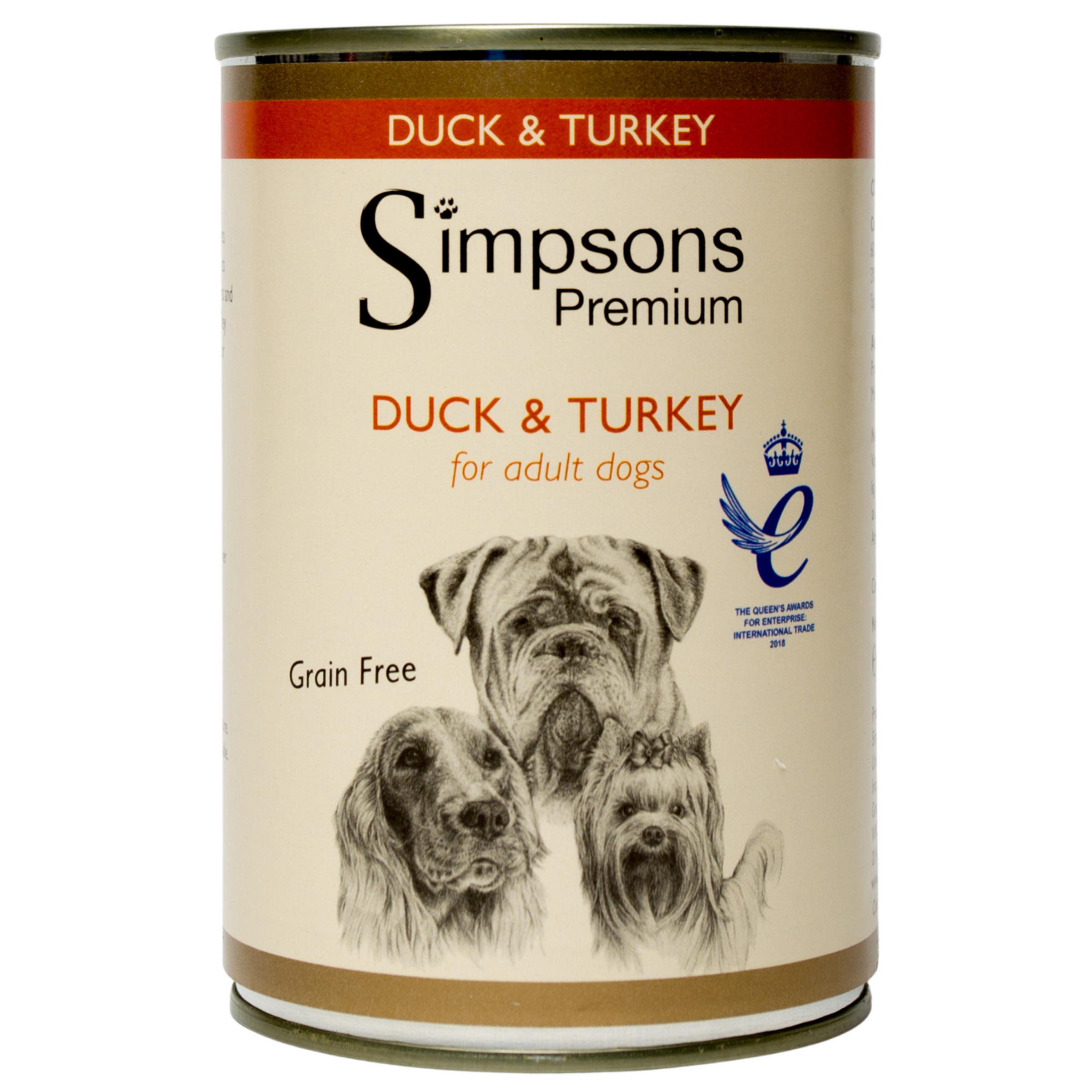 Duck Turkey Casserole with Organic Vegetables Dog Food