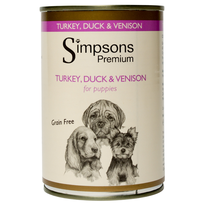 Puppy Turkey, Duck & Venison with Organic Vegetables