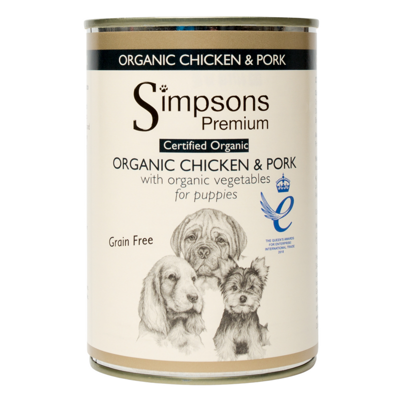 Puppy Certified Organic Chicken & Pork
